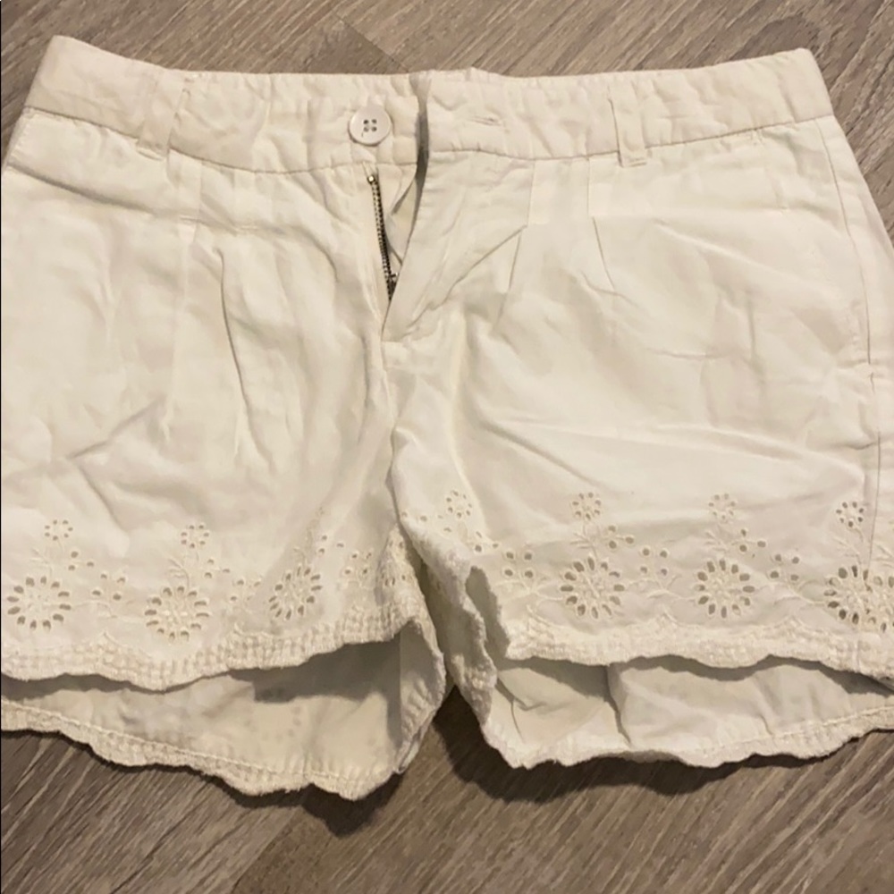 white shorts